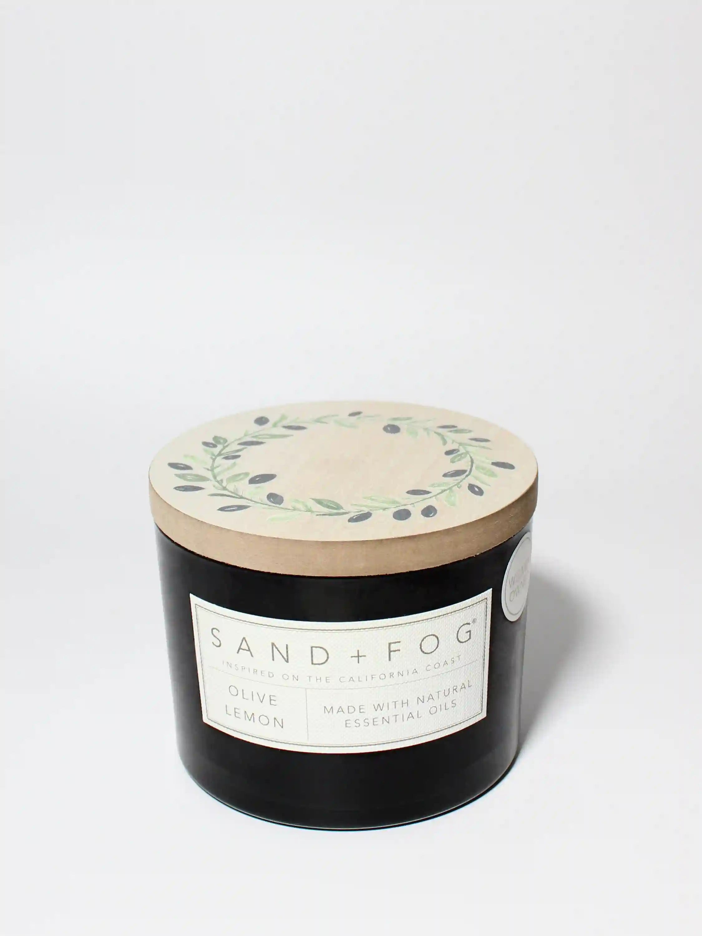 Olive Lemon 12 oz scented candle