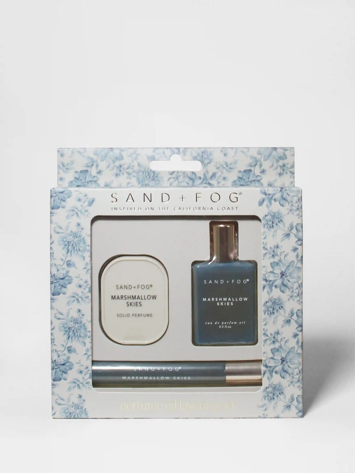 Perfume Oil Rollerballs and Solid Perfume Set - Marshmallow Skies