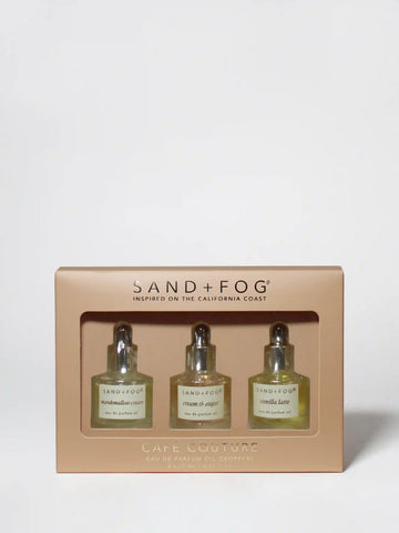 Exploratory Perfume Oil Dropper Set - Cafe Couture Collection