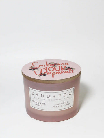 Mandarin Musk 12 oz scented candle