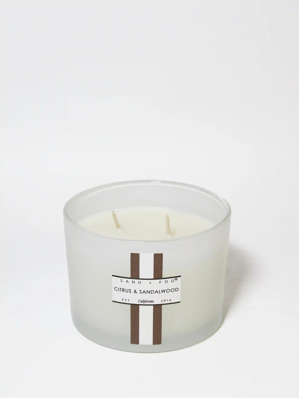 Citrus & Sandalwood 12 oz scented candle