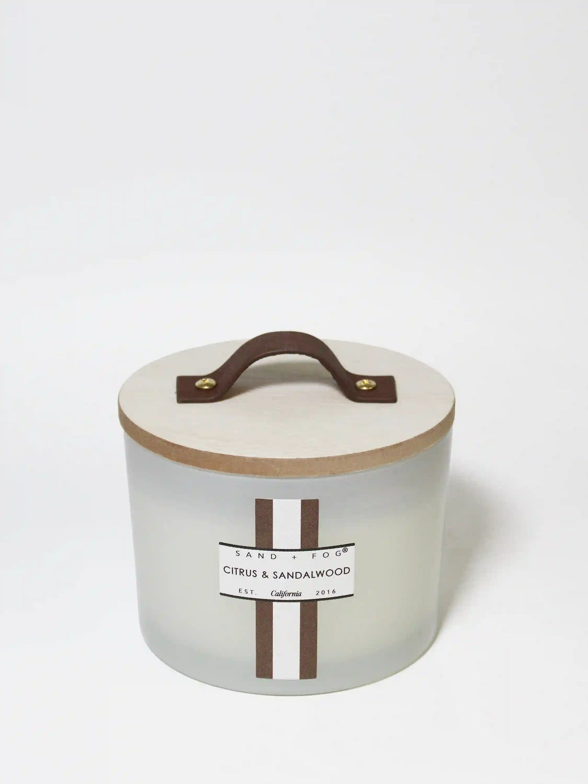 Citrus & Sandalwood 12 oz scented candle