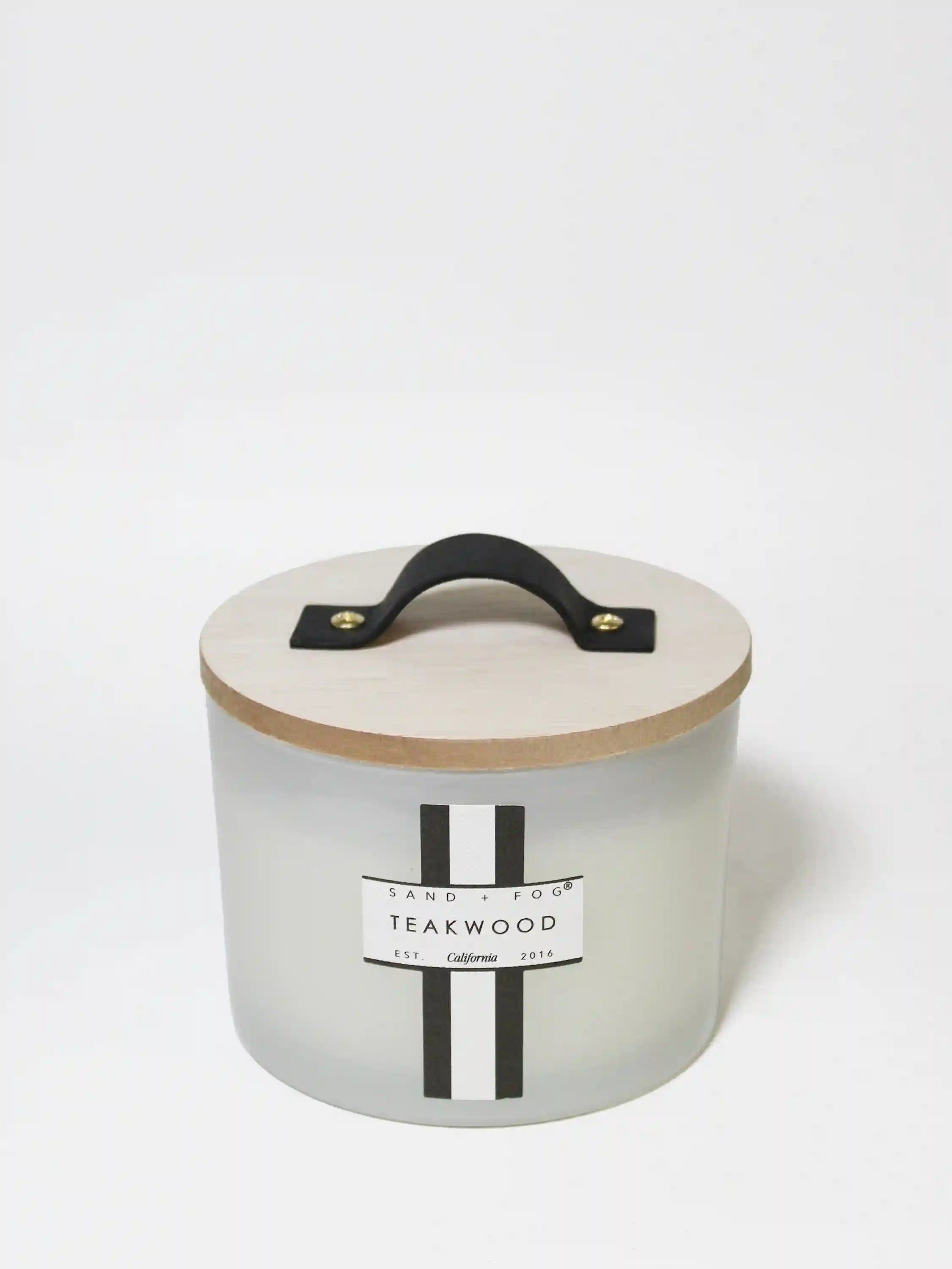 Teakwood 12 oz scented candle