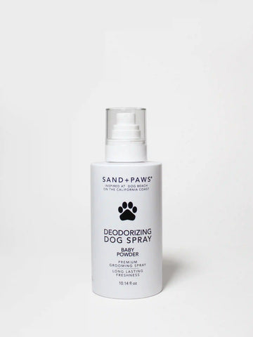 Sand + Paws Pet Deodorizing Spray - Baby Powder