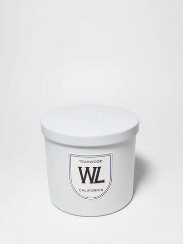 Teakwood 11 oz scented candle