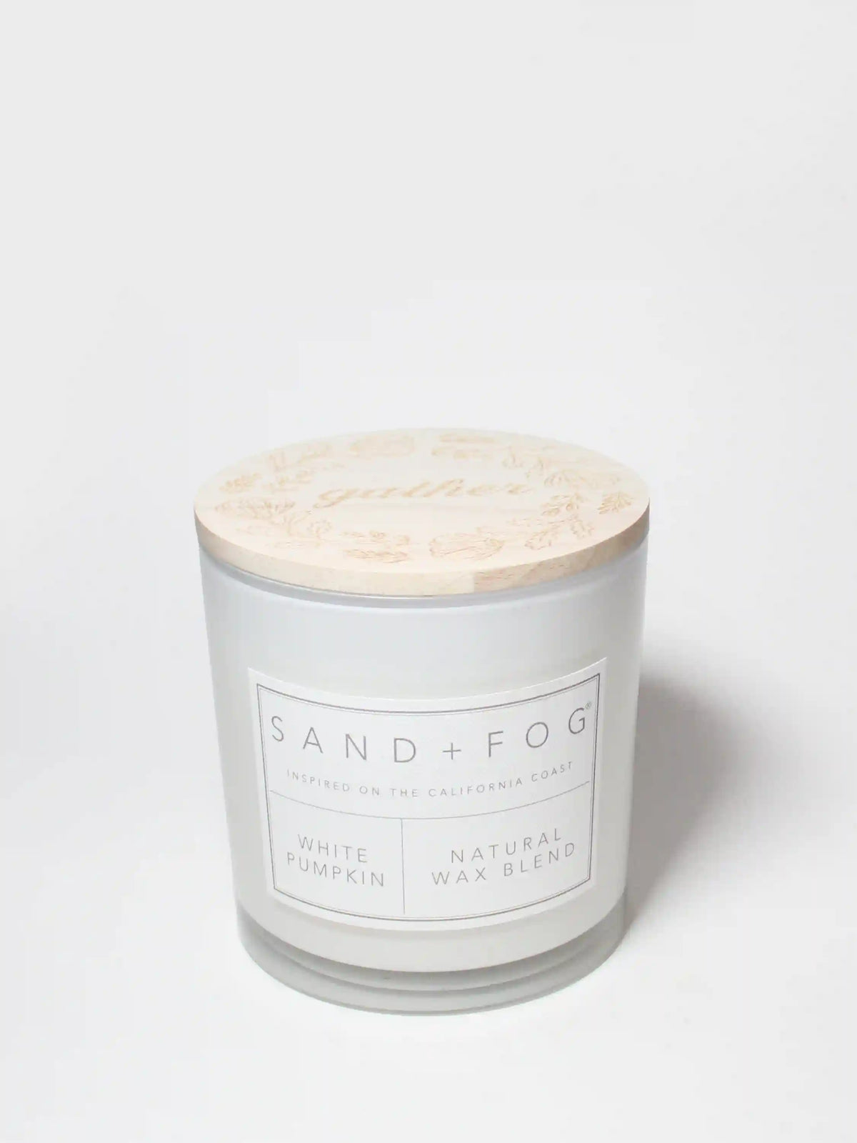 White Pumpkin 21 oz scented candle