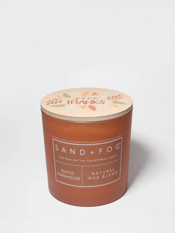 Rustic Farmhouse 21 oz scented candle