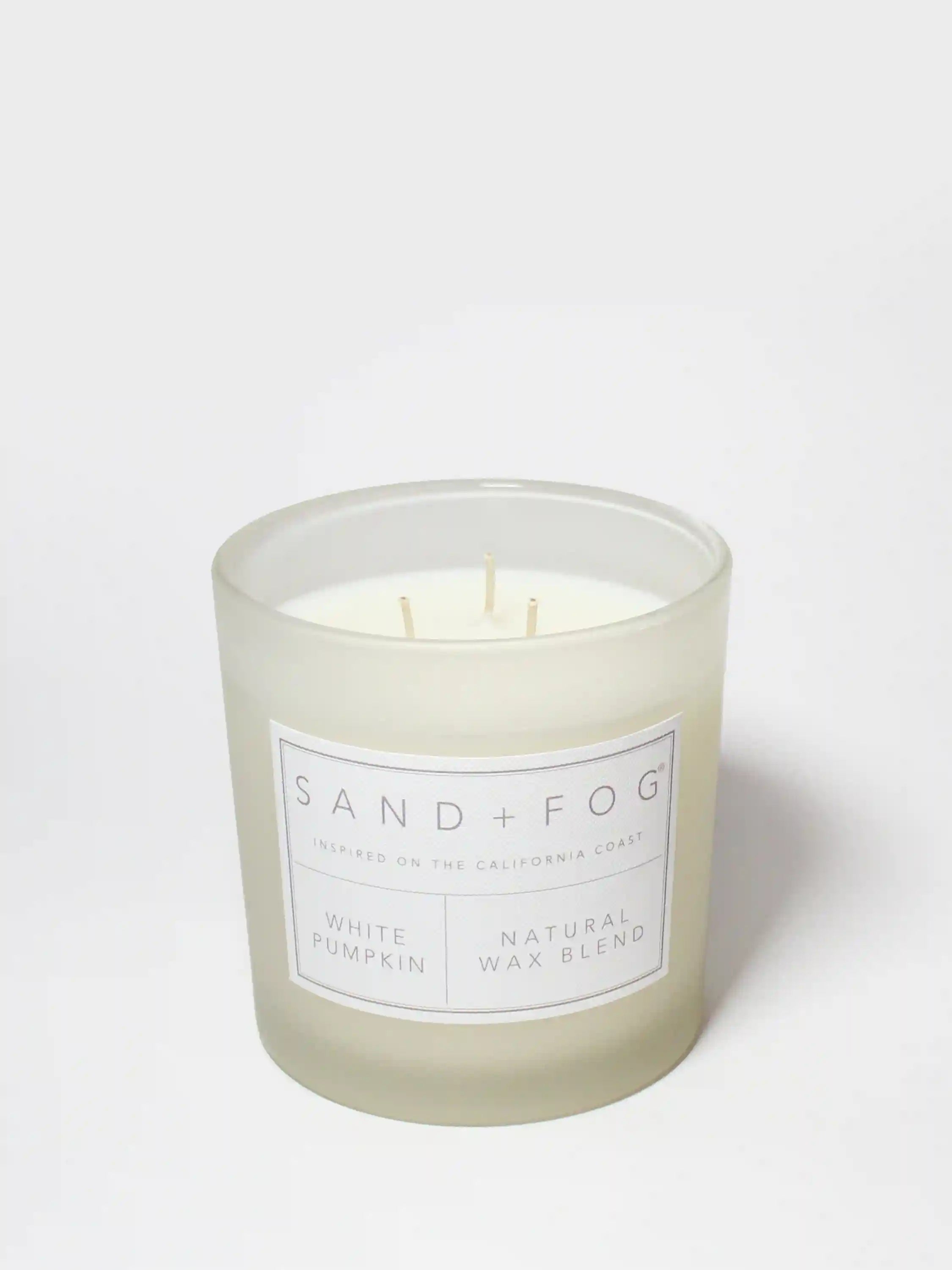White Pumpkin 21 oz scented candle