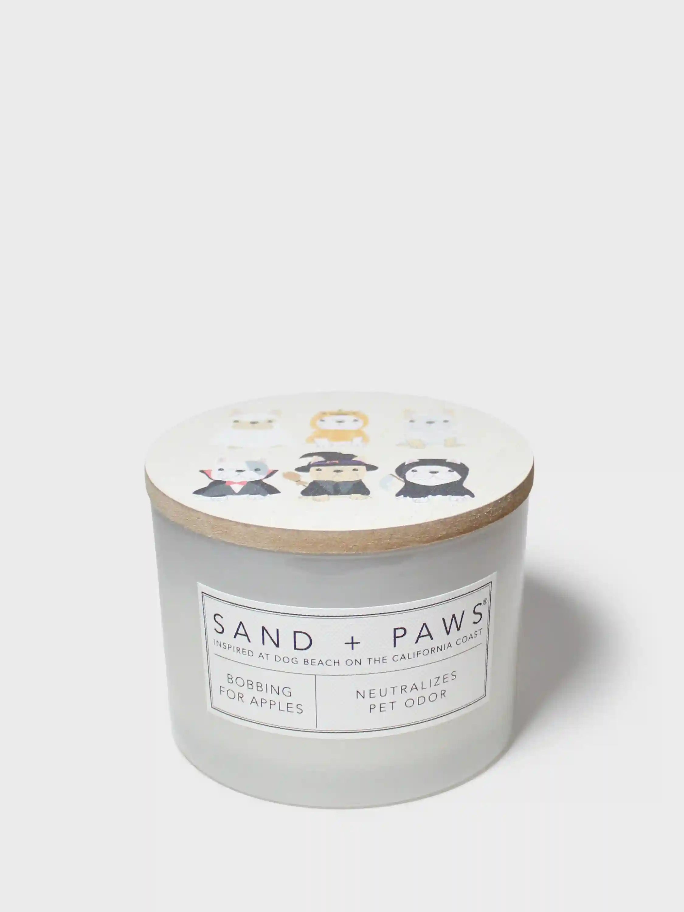 Sand + Paws Bobbing for Apples 12 oz scented candle