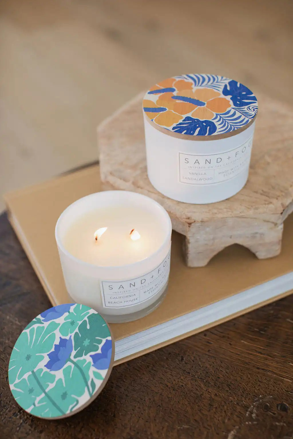 Vanilla Sandalwood 12 oz scented candle