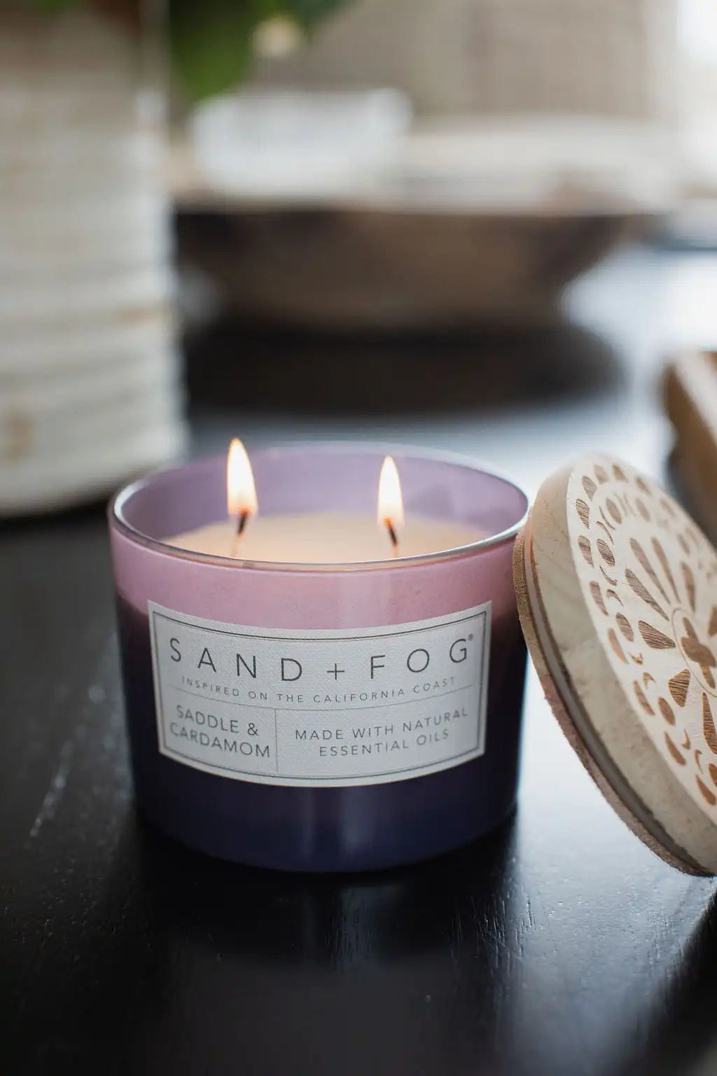 Saddle & Cardamom 12 oz scented candle