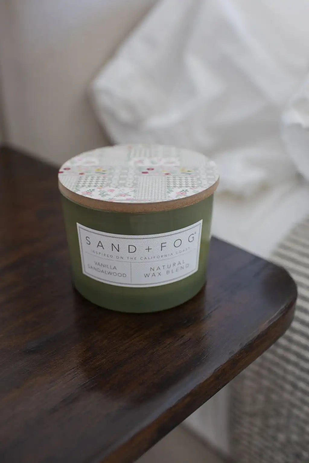 Vanilla Sandalwood 12 oz scented candle