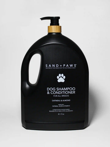 Sand + Paws Pet Shampoo & Conditioner - Oatmeal & Almond