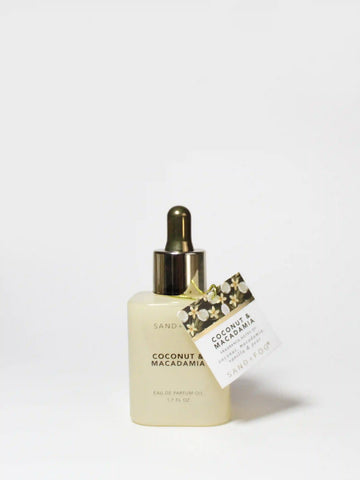 Coconut & Macadamia 50ml Perfume Oil Dropper