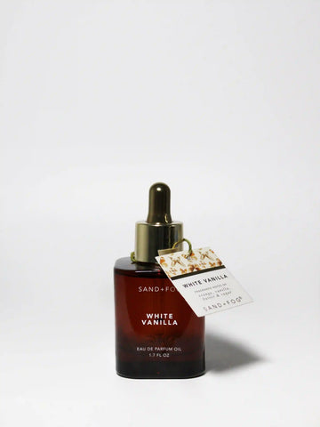 White Vanilla 50ml Perfume Oil Dropper