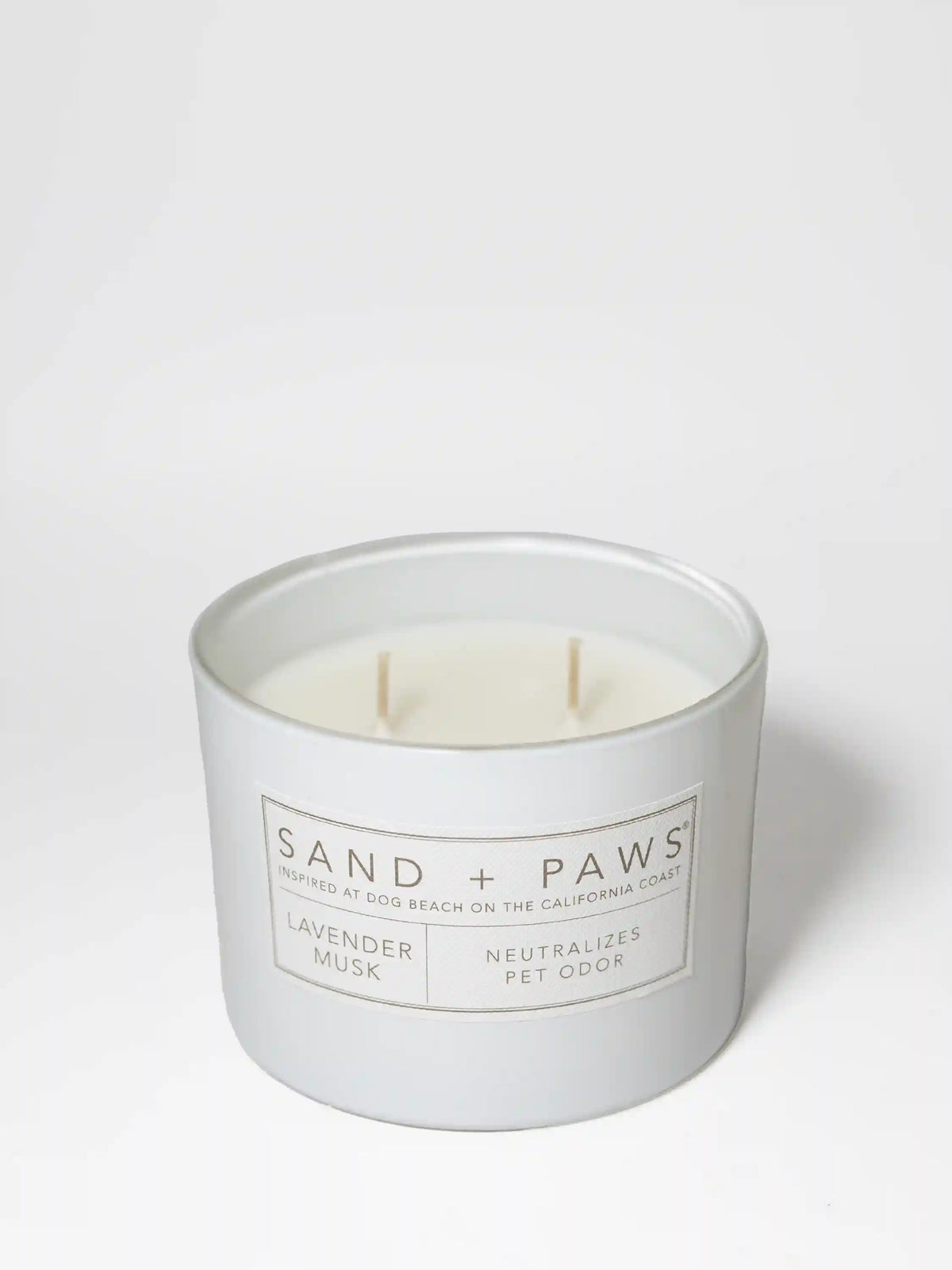 Sand + Paws Lavender Musk 12 oz scented candle