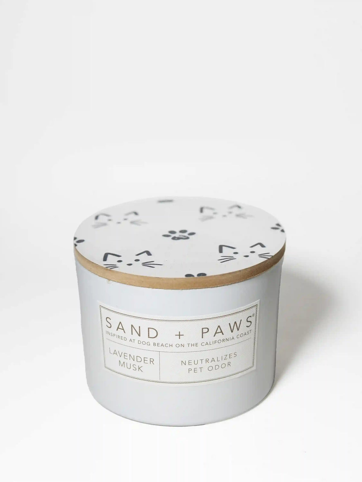 Sand + Paws Lavender Musk 12 oz scented candle