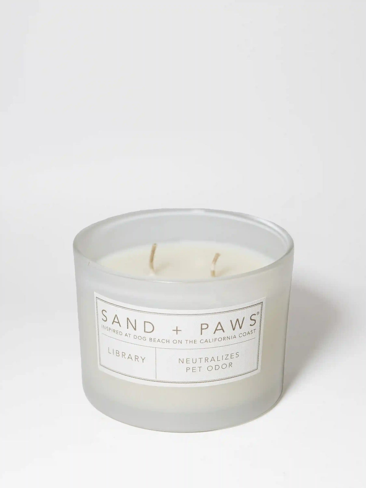 Sand + Paws Library 12 oz scented candle