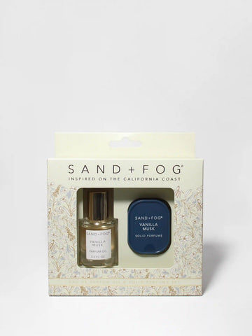 Perfume Oil Rollerball and Solid Perfume Set - Vanilla Musk