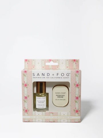 Perfume Oil Rollerball and Solid Perfume Set - Pistachio Dream