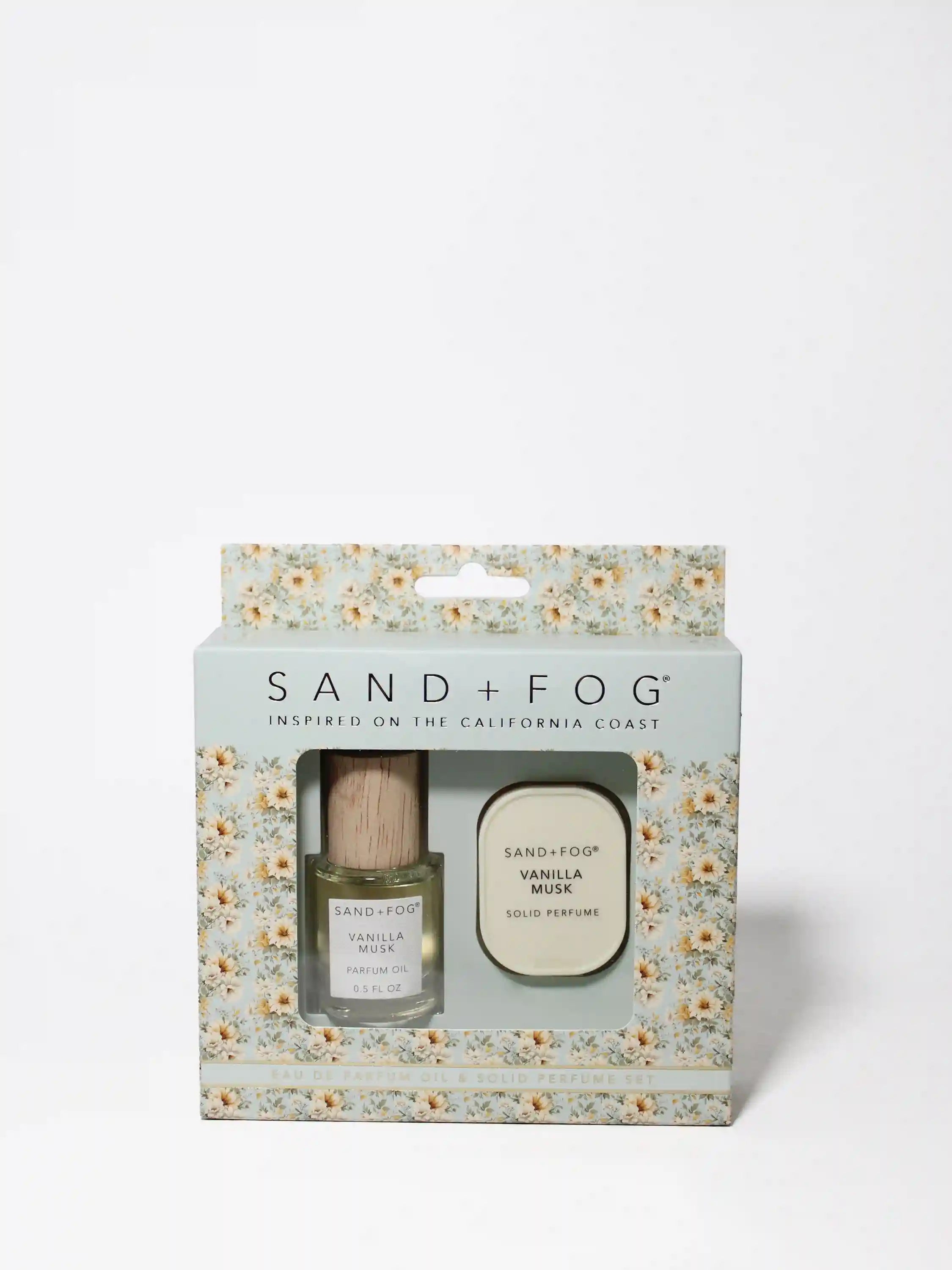Perfume Oil Rollerball and Solid Perfume Set - Vanilla Musk