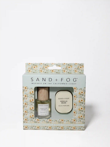Perfume Oil Rollerball and Solid Perfume Set - Vanilla Musk