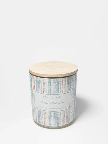 Island Papaya 10 oz scented candle