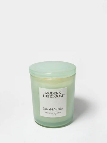 Santal & Vanilla 10 oz scented candle