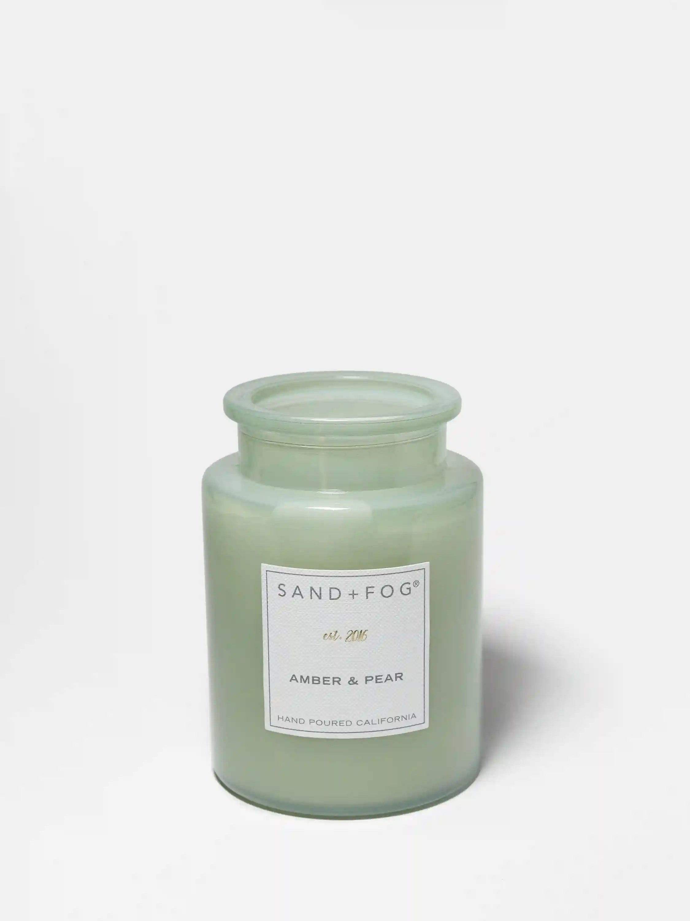 Amber & Pear 12 oz scented candle