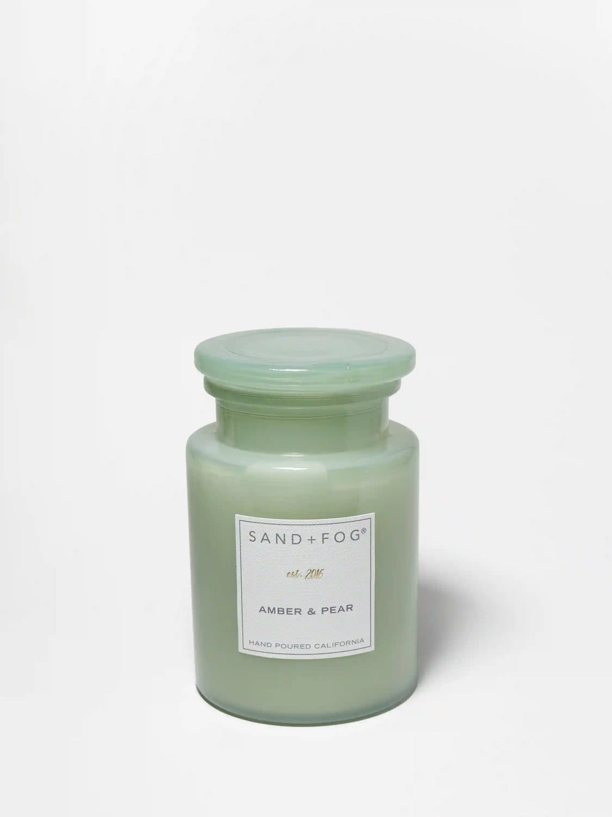 Amber & Pear 12 oz scented candle