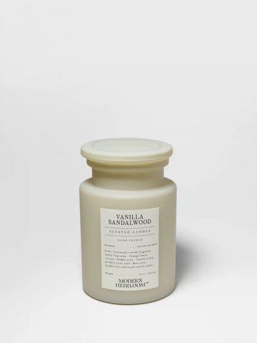 Vanilla Sandalwood 12 oz scented candle