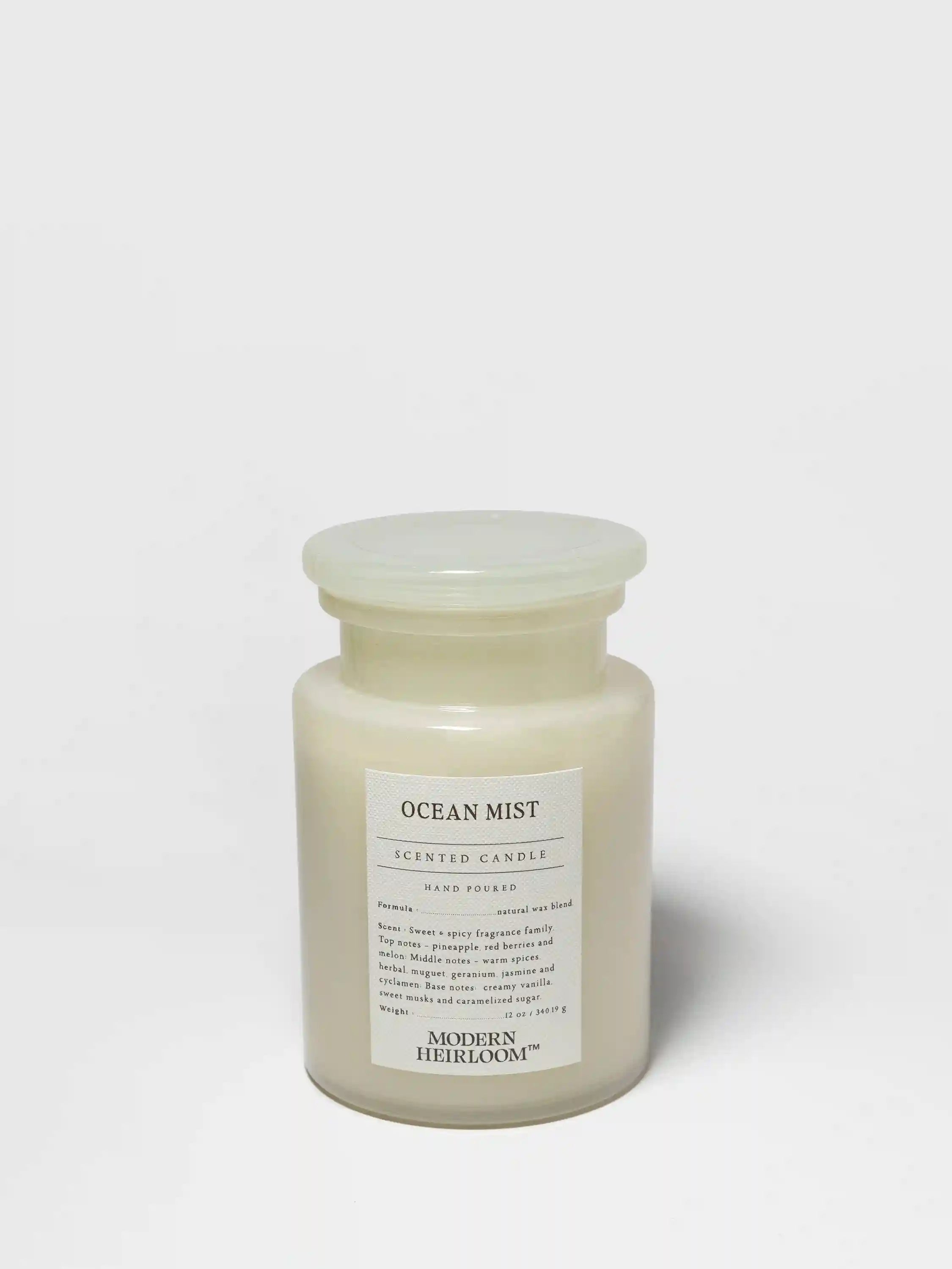 Ocean Mist 12 oz scented candle