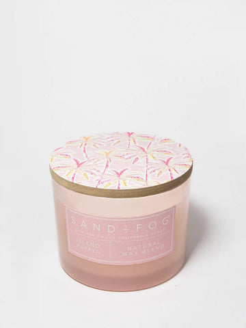 Island Papaya 12 oz scented candle