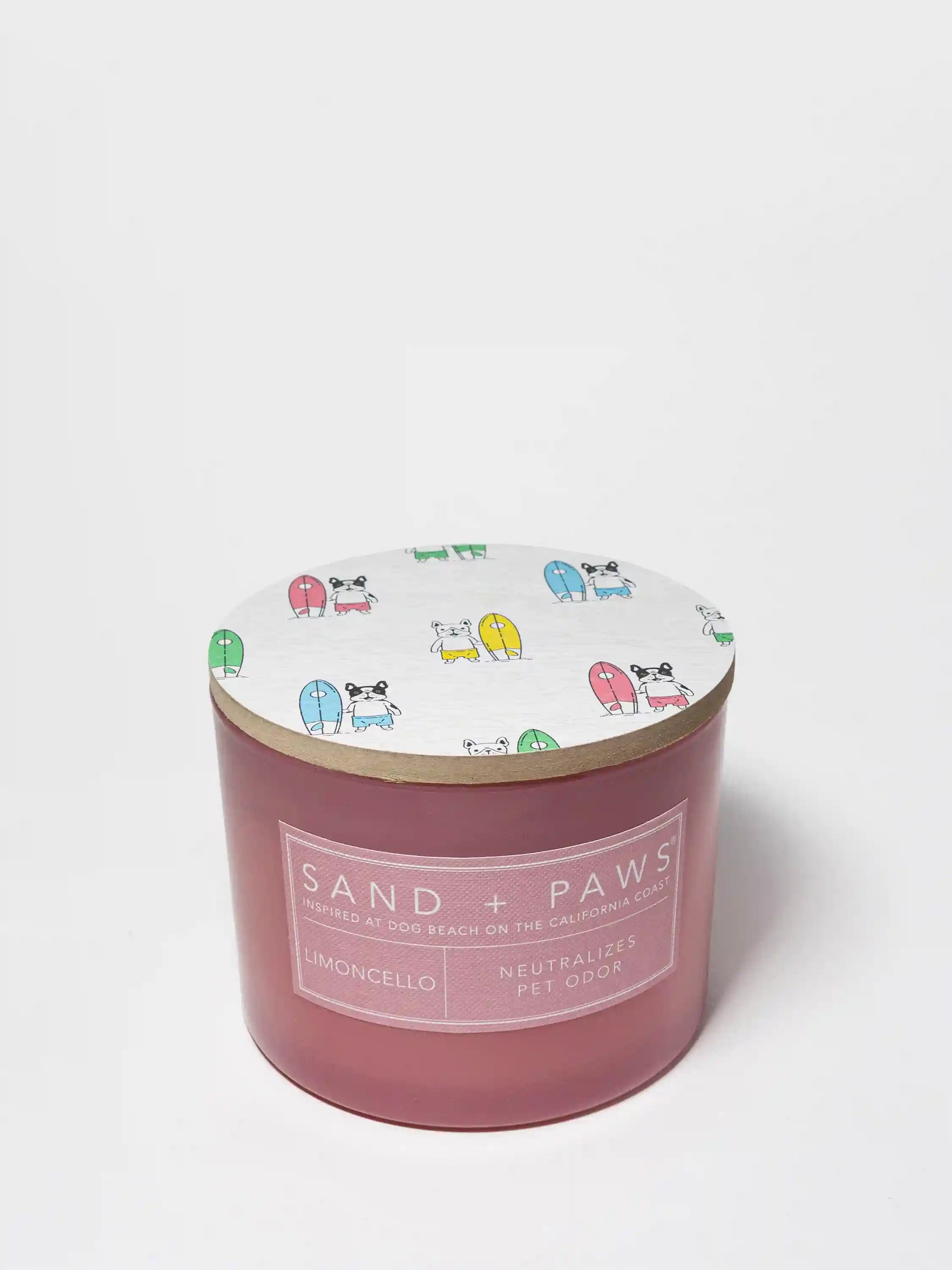 Sand + Paws Limoncello 12 oz scented candle