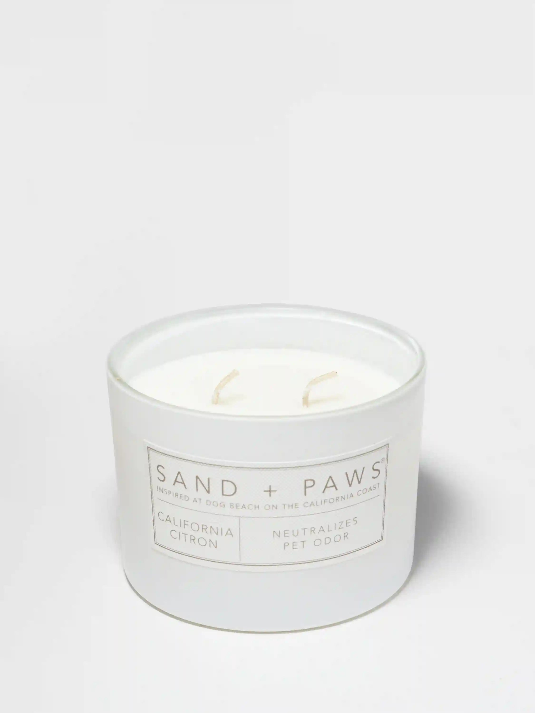 Sand + Paws California Citron 12 oz scented candle