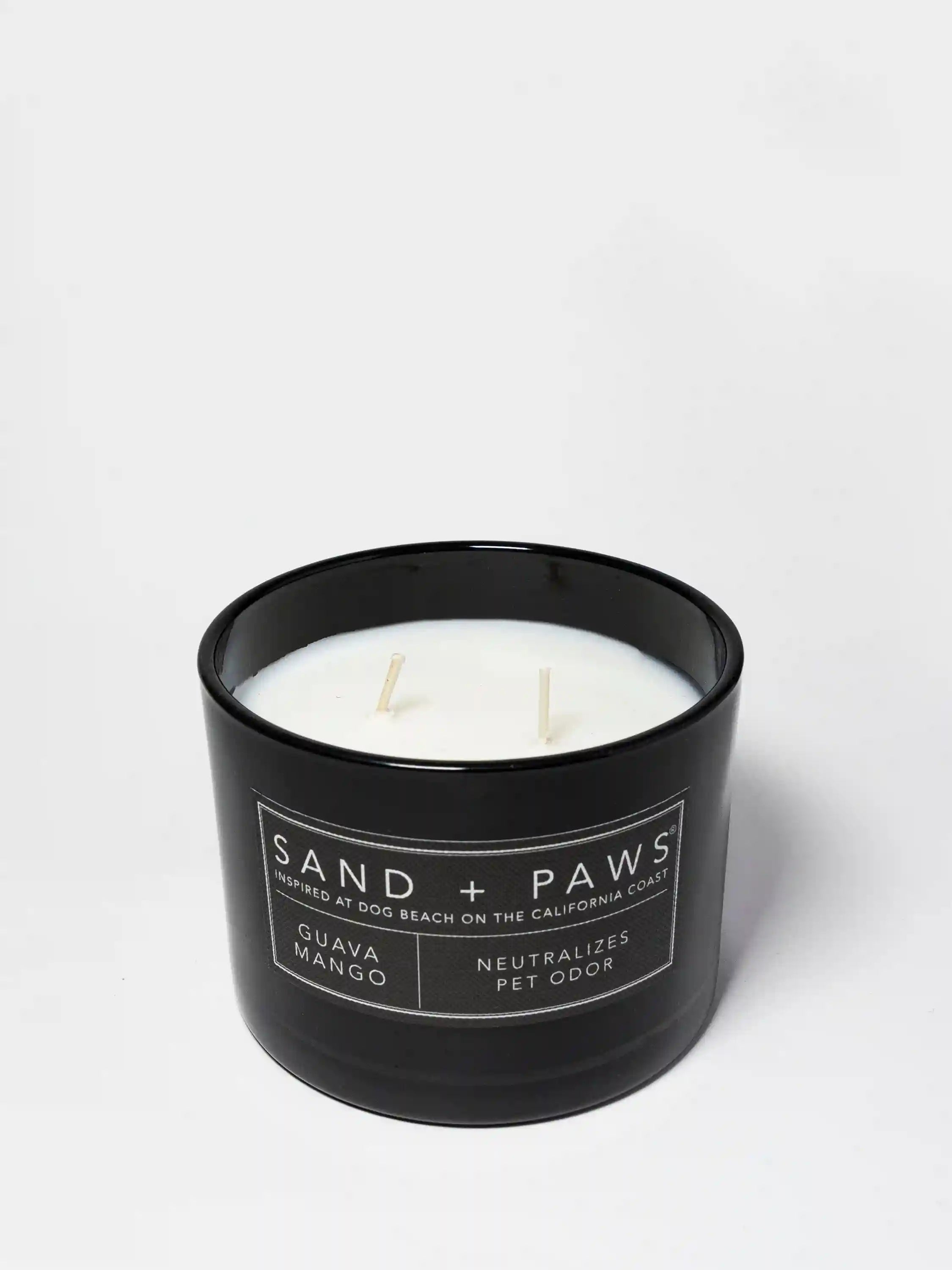 Sand + Paws Guava Mango 12 oz scented candle