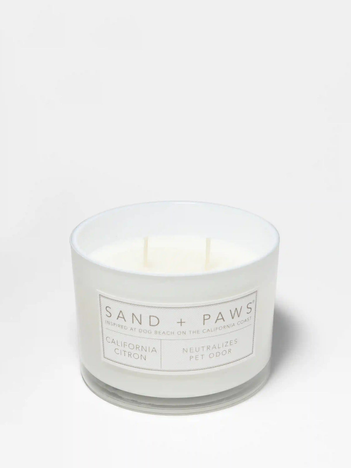 Sand + Paws California Citron 12 oz scented candle
