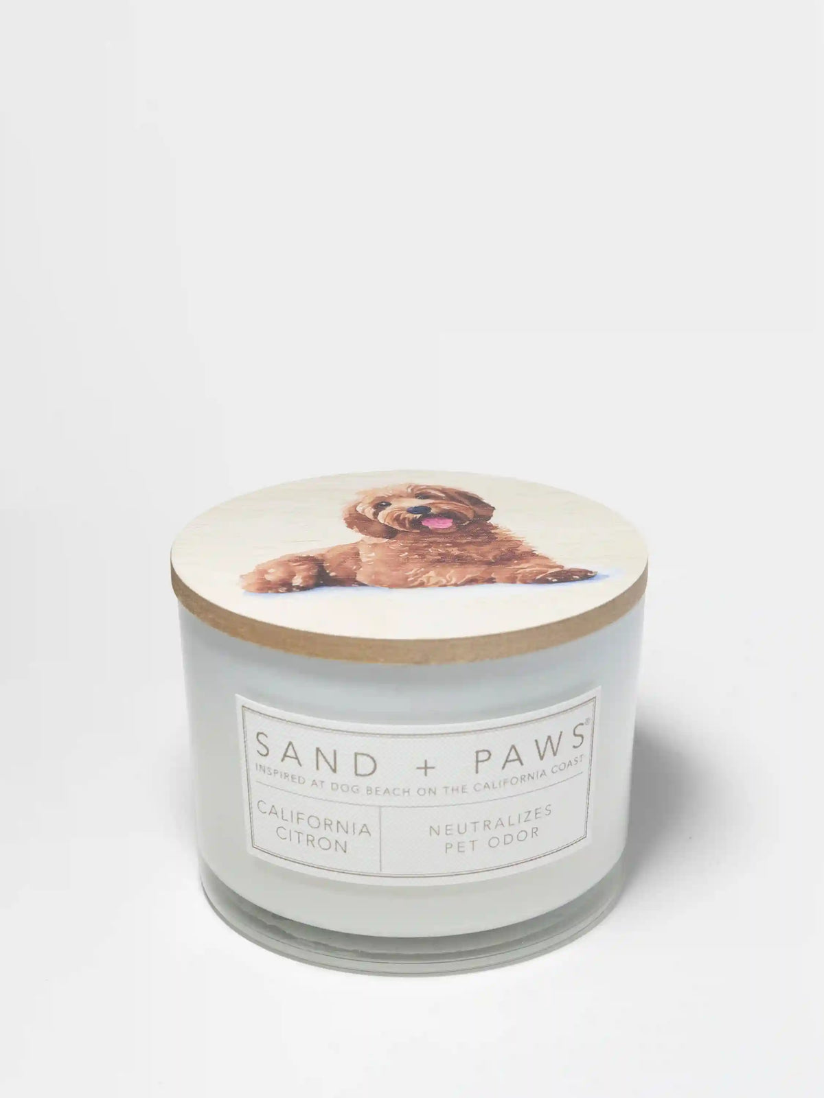 Sand + Paws California Citron 12 oz scented candle