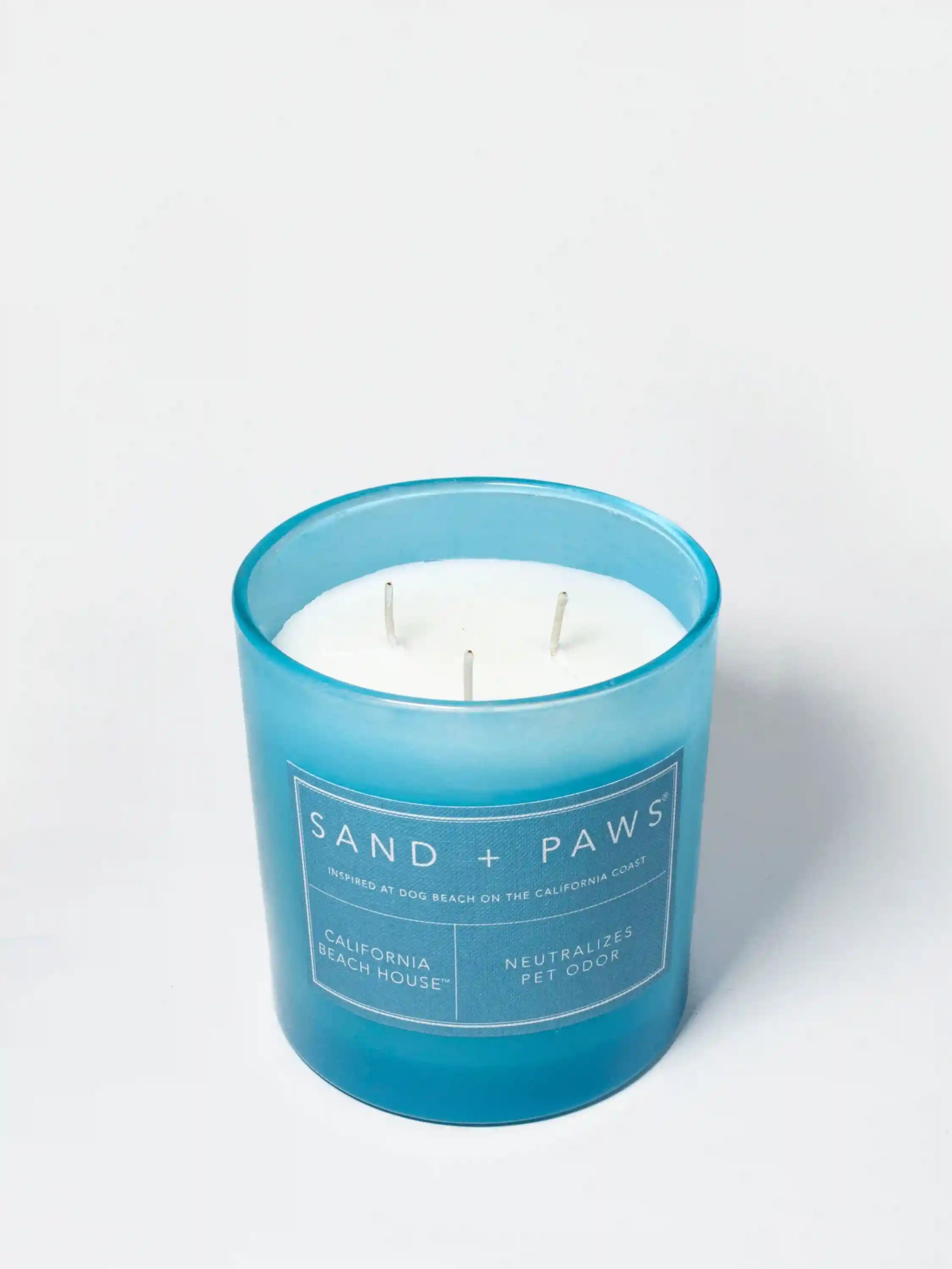 Sand + Paws California Beach House 21 oz scented candle