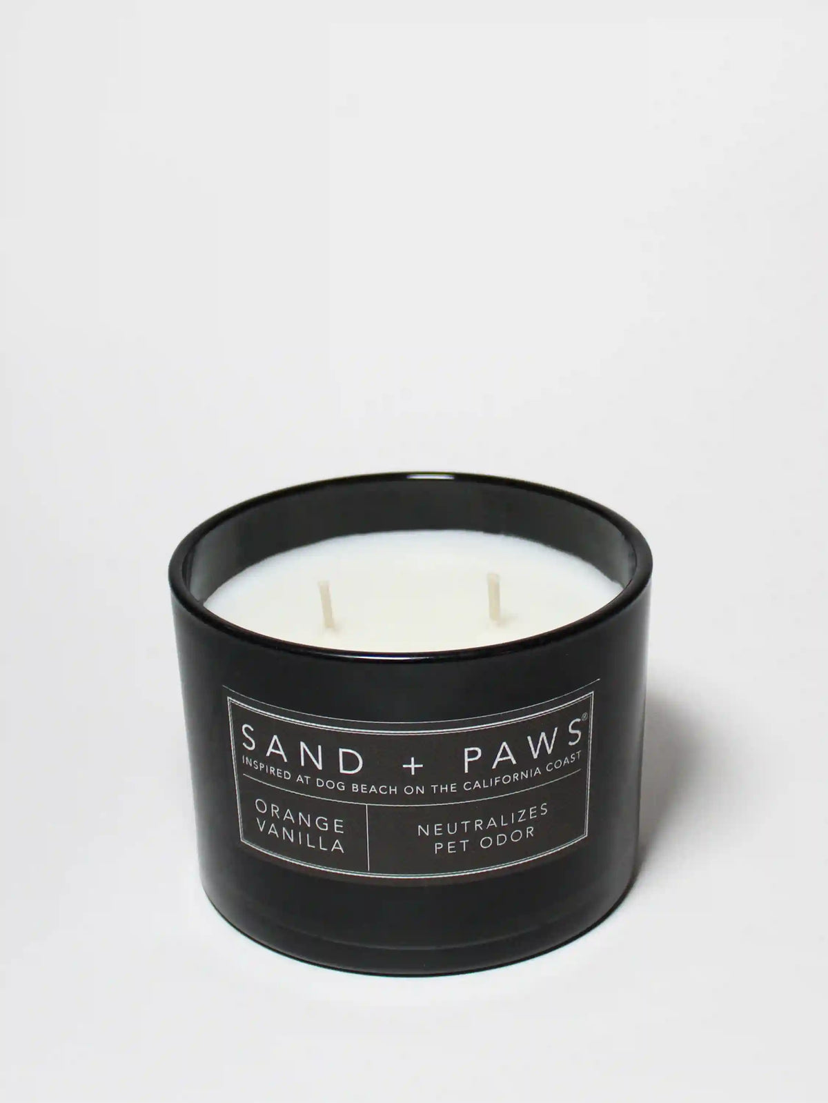Sand + Paws Orange Vanilla 12 oz scented candle