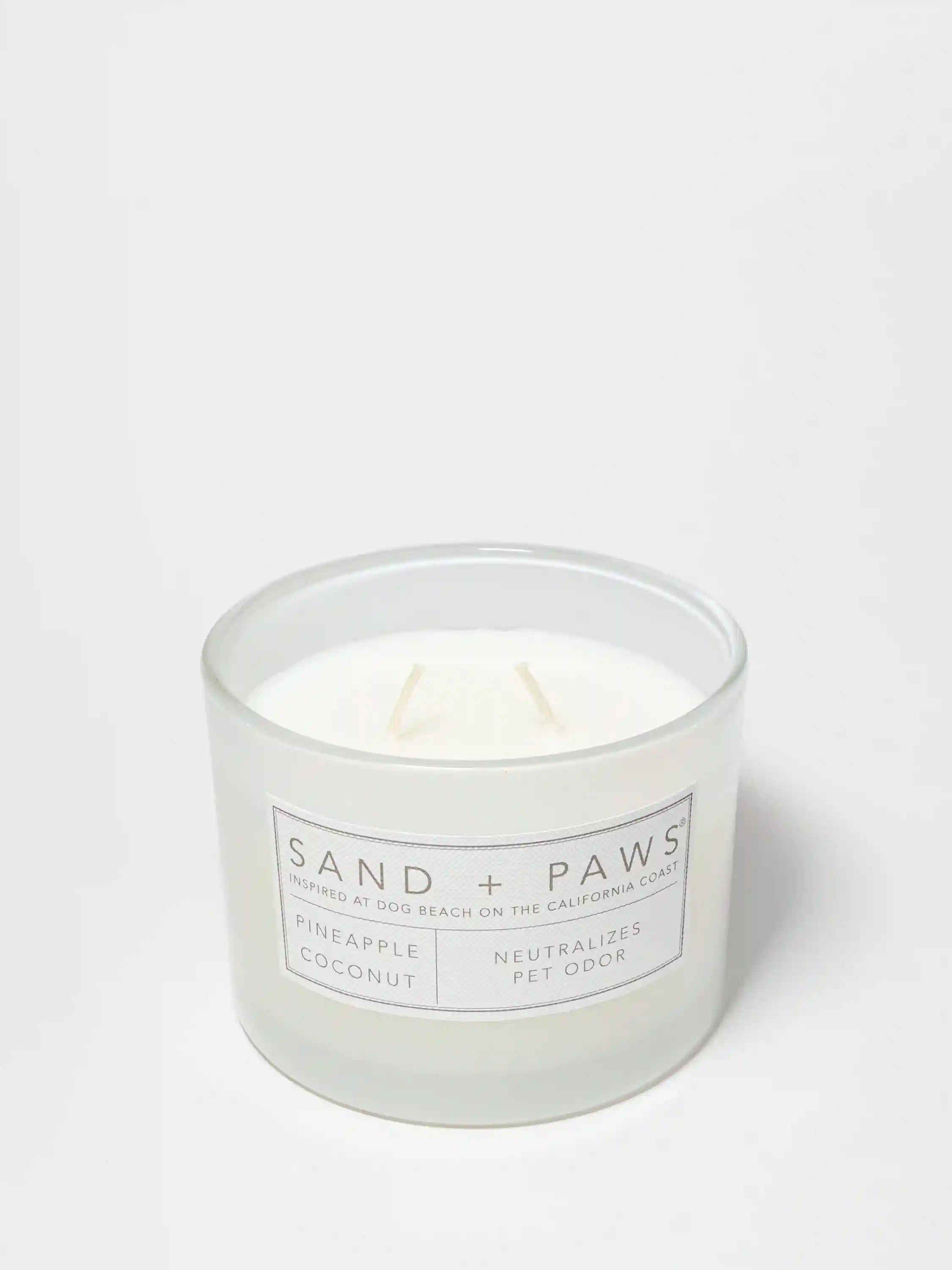 Sand + Paws Pineapple Coconut 12 oz scented candle
