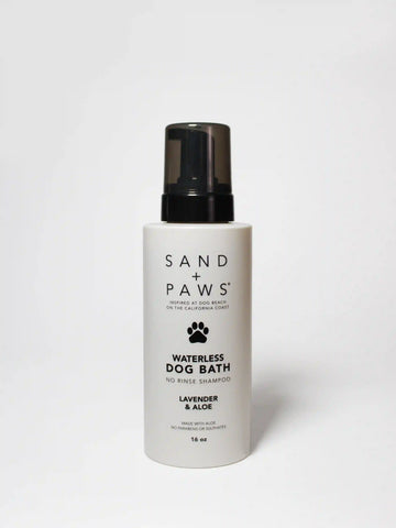 Sand + Paws Waterless Dog Bath - Lavender & Aloe