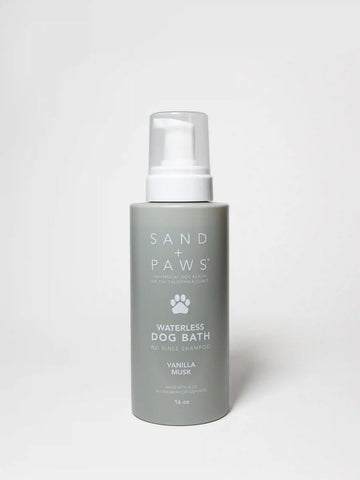 Sand + Paws Waterless Dog Bath - Vanilla Musk