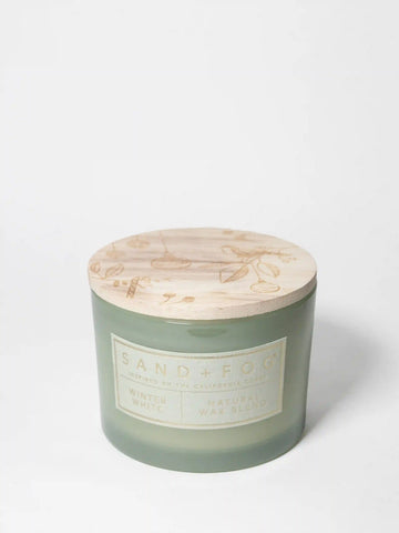 Winter White 12 oz scented candle